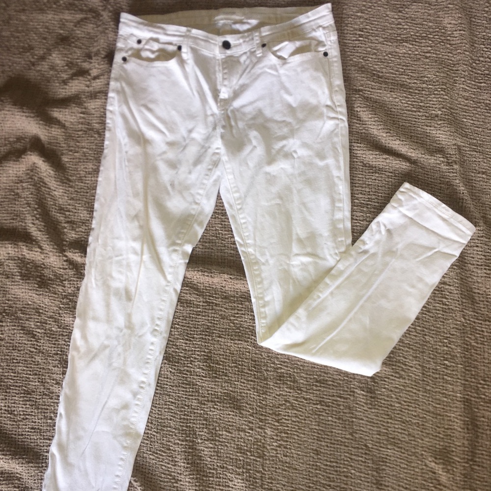 White jeans